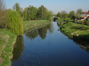 Unstrut in Artern Unstrut in Artern