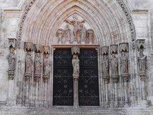 Mühlhausen Kirchenportal Mühlhausen Kirchenportal