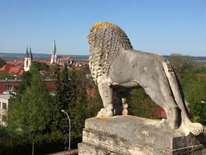 Löwendenkmal in Mühlhausen