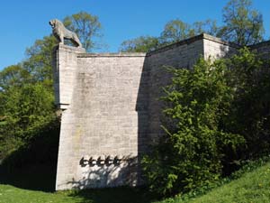 Löwendenkmal in Mühlhausen